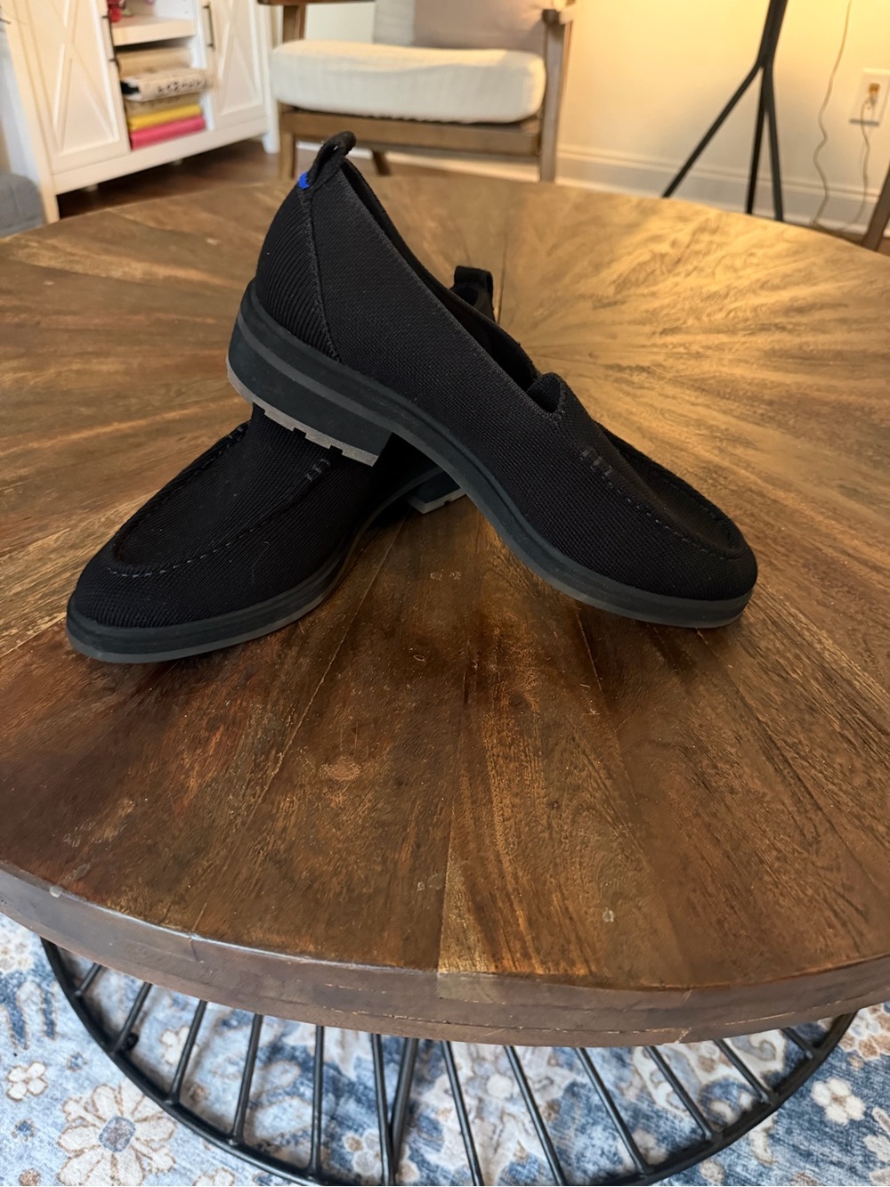 Rothy's Black Lug Loafers
